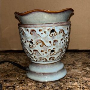Scentsy blue Ceramic Electric Wax Warmer
